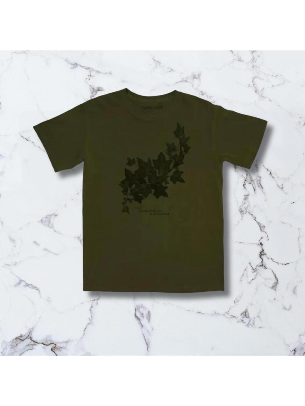 Taylor Swift Evermore Ivy Roots in My Dreamland Tee XS